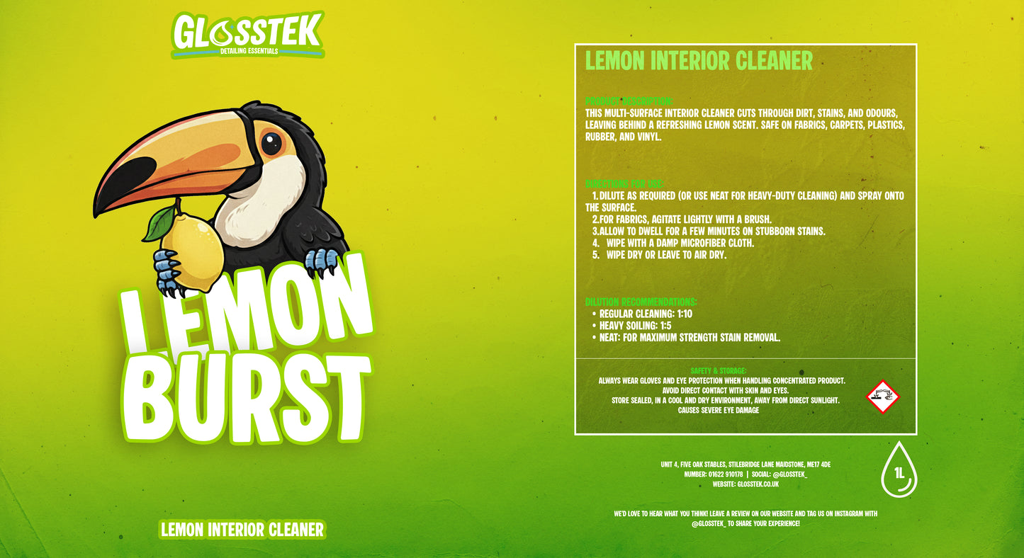 Lemon Burst - Lemon Interior Cleaner